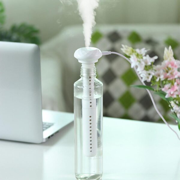 Atomizer Humidifier 1 Pc Mini Portable Air Mini USB Powered Humidifier 35ml/h Home, Office Room and Car Bottle Humidifier