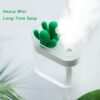 Clear Air Humidifier Portable Ultrasonic Silent LED Cactus USB Essential Oil Diffuser Aroma Home Car and Office Air Purifier 160ML - Image 4