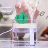Clear Air Humidifier Portable Ultrasonic Silent LED Cactus USB Essential Oil Diffuser Aroma Home Car and Office Air Purifier 160ML - Image 5