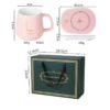 ZAOXI 220V Coffee Mug Cup Coaster Warmer Pad Constant Temperature Heating Electric Mug Mat for Milk Tea Water Gift - Image 6