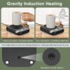 Mug Warmer Coffee Cup Heater Electric Cup Warmer, Smart Thermostatic Coasters Milk Tea Water Heating Pad - Image 3