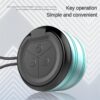 A2 Mini Metal Speaker With Hanging Cord New Portable V5.0 Bluetooth Compatible Speaker 360 ° Full Range Waterproof Speaker - Image 4